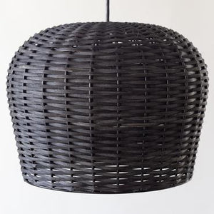 Dome Ratan Pendant Light
