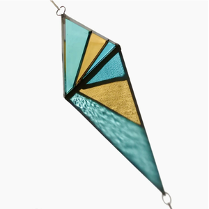 
                
                    Load image into Gallery viewer, Rays Triangle Suncatcher - Moondream
                
            