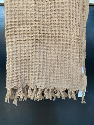Turkish Waffle Throw Blanket - Willow