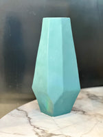 Chisel Vase - Emerald