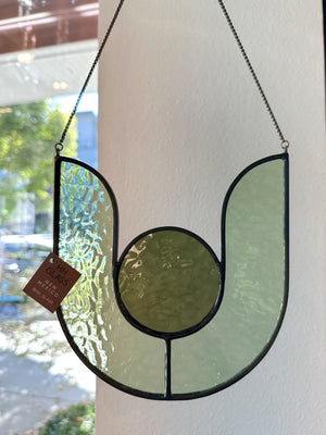 
                
                    Load image into Gallery viewer, Lotus Stained Glass in Verdant Spring
                
            