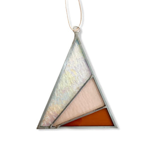 
                
                    Load image into Gallery viewer, Rays Triangle Suncatcher Iridescent
                
            