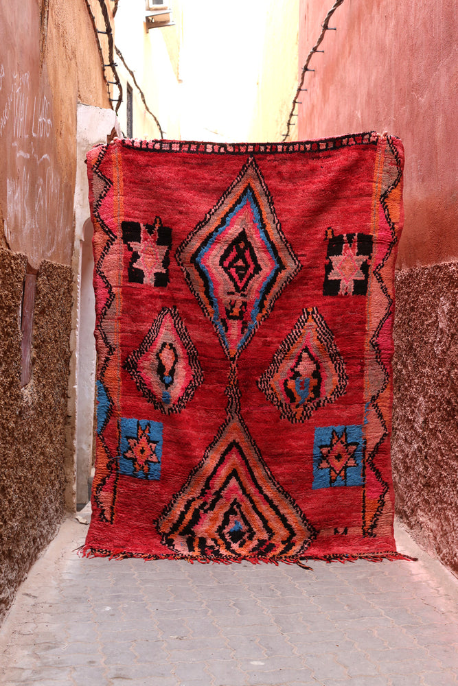Vintage Boujad Moroccan Rug, No. 2019