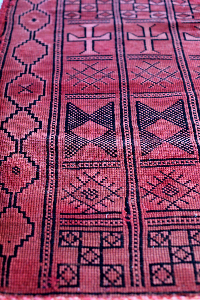 
                
                    Load image into Gallery viewer, Vintage Zamoure Rug, No. 2071
                
            