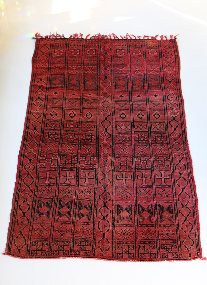 
                
                    Load image into Gallery viewer, Vintage Zamoure Rug, No. 2071
                
            