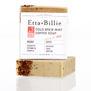 
                
                    Load image into Gallery viewer, Etta + Billie Soap: Mint Coffee
                
            